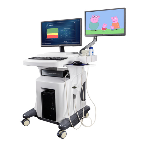 Dual-screen Ultrasound Bone Densitometer